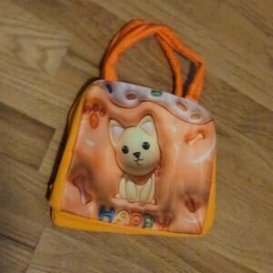 NEW! Kids Happy Dog Insulated Lunch Bag ~ Cute Animal Design ~ Kidcore